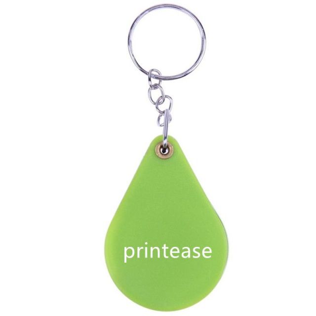 Custom Plastic Folding Magnifier w/ Keychains