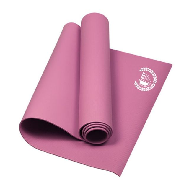 Custom Fitness Exercise Yoga Mat w/ Non-Slip Surface