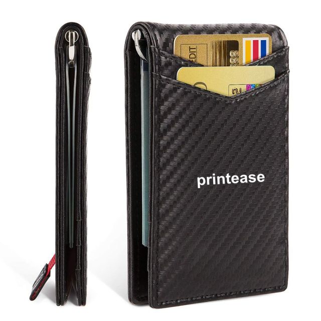 Super Slim and Stylish Front Pocket RFID Blocking Metal Wallets for Men