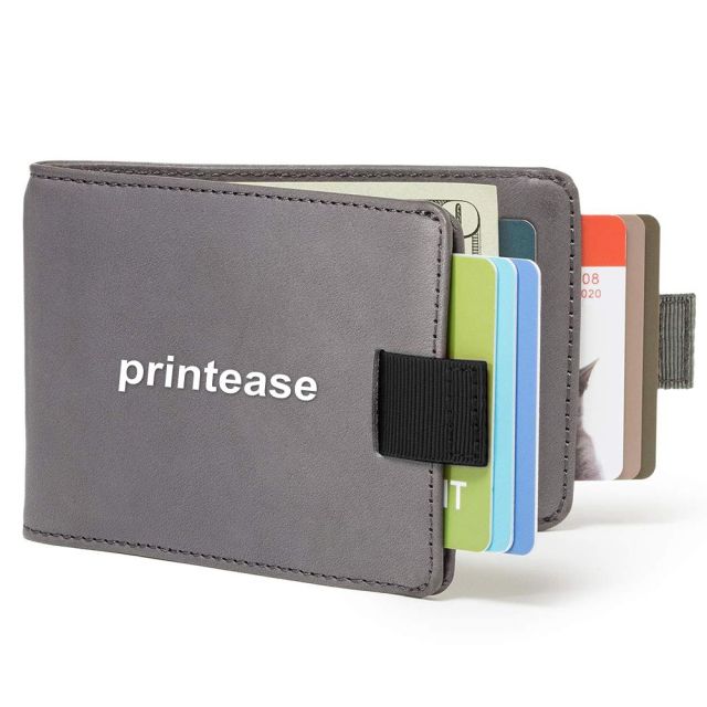 Custom Mens Modern Minimalist Bifold Wallets with Money Clip