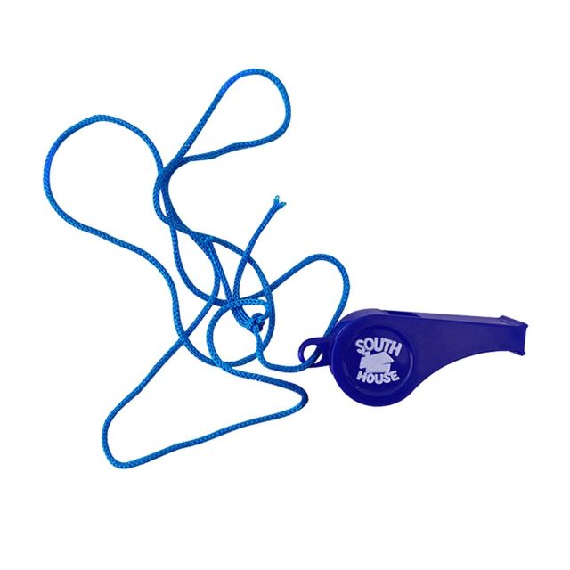 Custom Plastic Whistle with Lanyards
