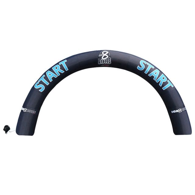 Full Color 50' Custom Round Inflatable Arch Display Kit