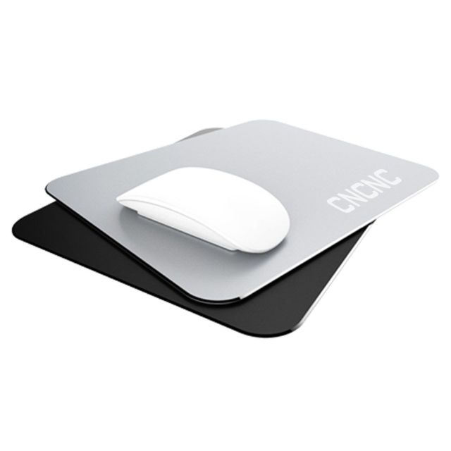 Custom Aluminum Alloy Promotional Mouse Pad - 8'' x 9.5''