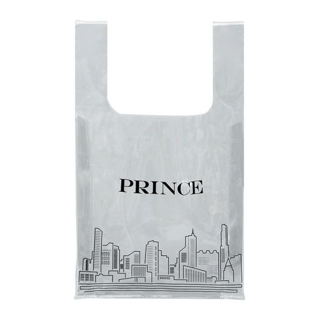 Custom Colored PVC Shopping Bag - 11.8"w x 13.8"h x 2.7"d