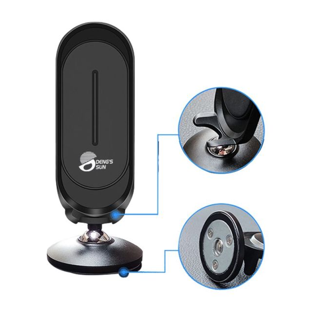 Slip Free Magnetic Car Mount Custom Desk Phone Stand