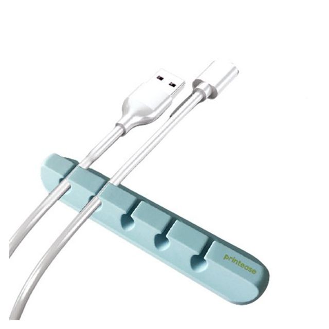 Custom Silicone Five Pore Cord Organizer Cable Clips