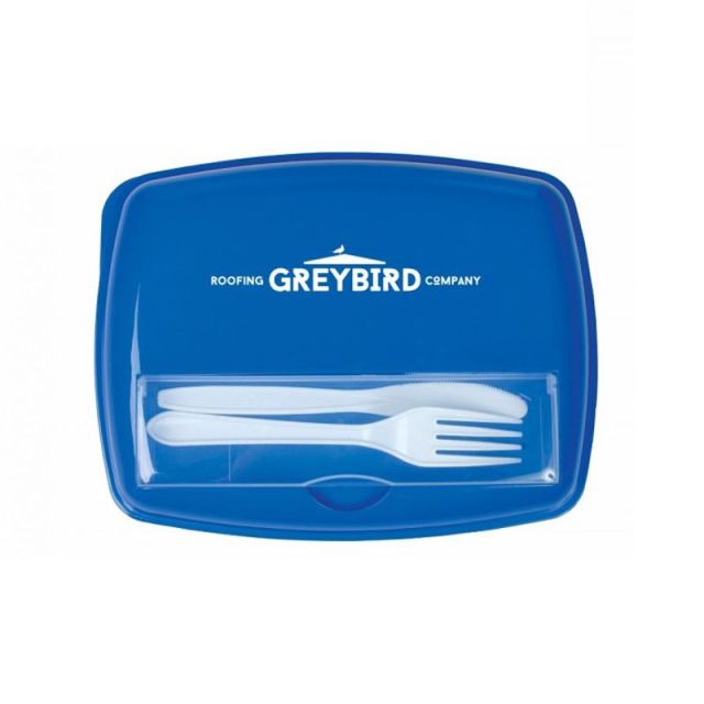 Custom 3-Section Printed Lunch Container