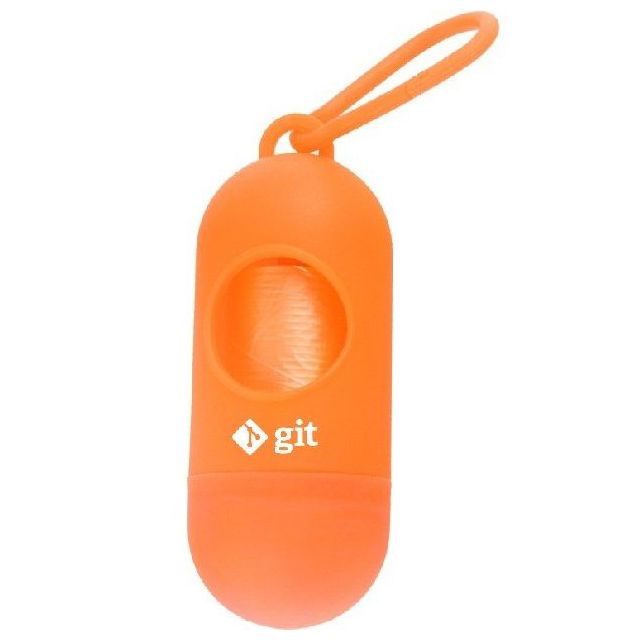 Doggie Waste Bag Promo Dispenser w/ Carabiner