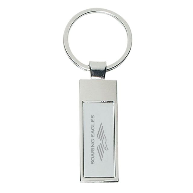 Custom Rectangle Metal Key Tag