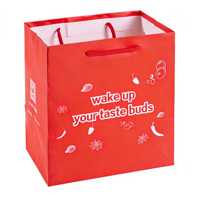 Full Color Custom Euro Paper Shopping Bag - 10.2''w x 13''h x 4''d