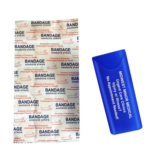Custom Bandage Dispenser with Standard Bandages