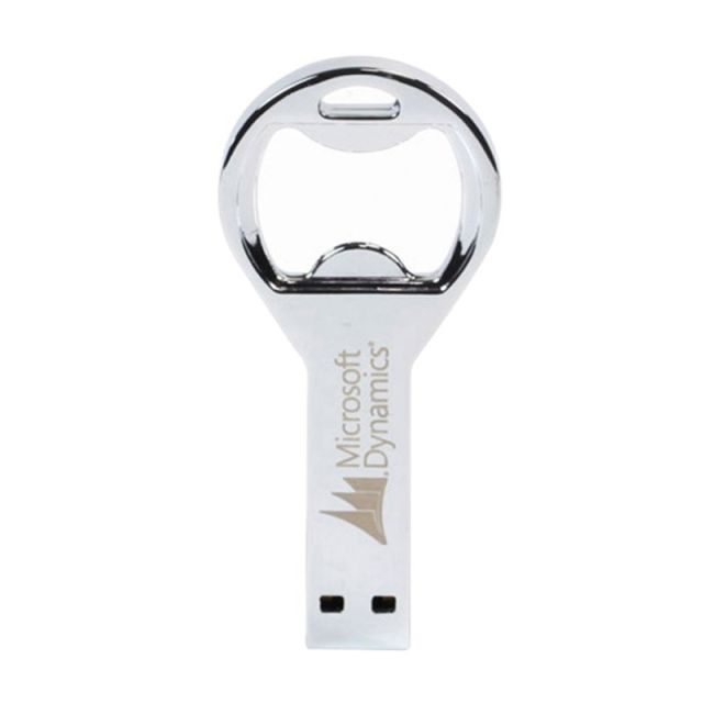 Bottle Opener Key Shaped Custom USB Flash Drive