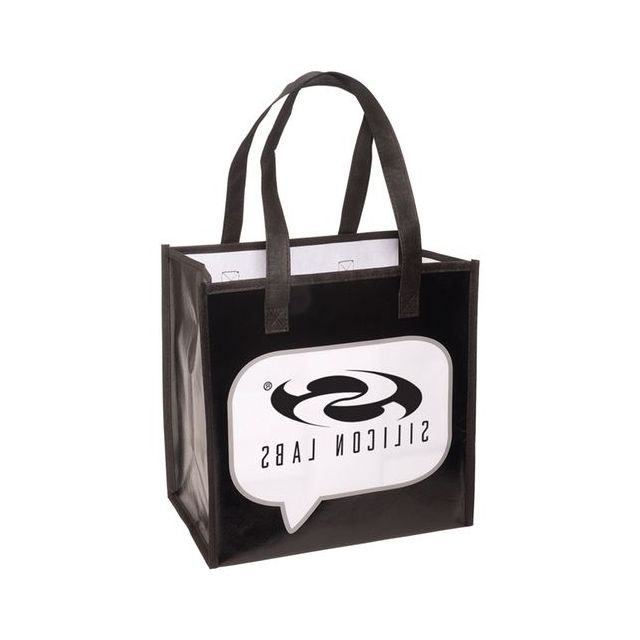 Word Bubble Non-Woven Custom Tote Bag - 12"w x 12"h x 8"d