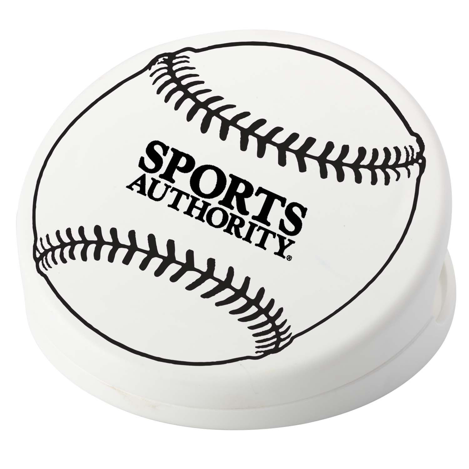 Baseball Shaped Keep-It Custom Bag Clip - 3"