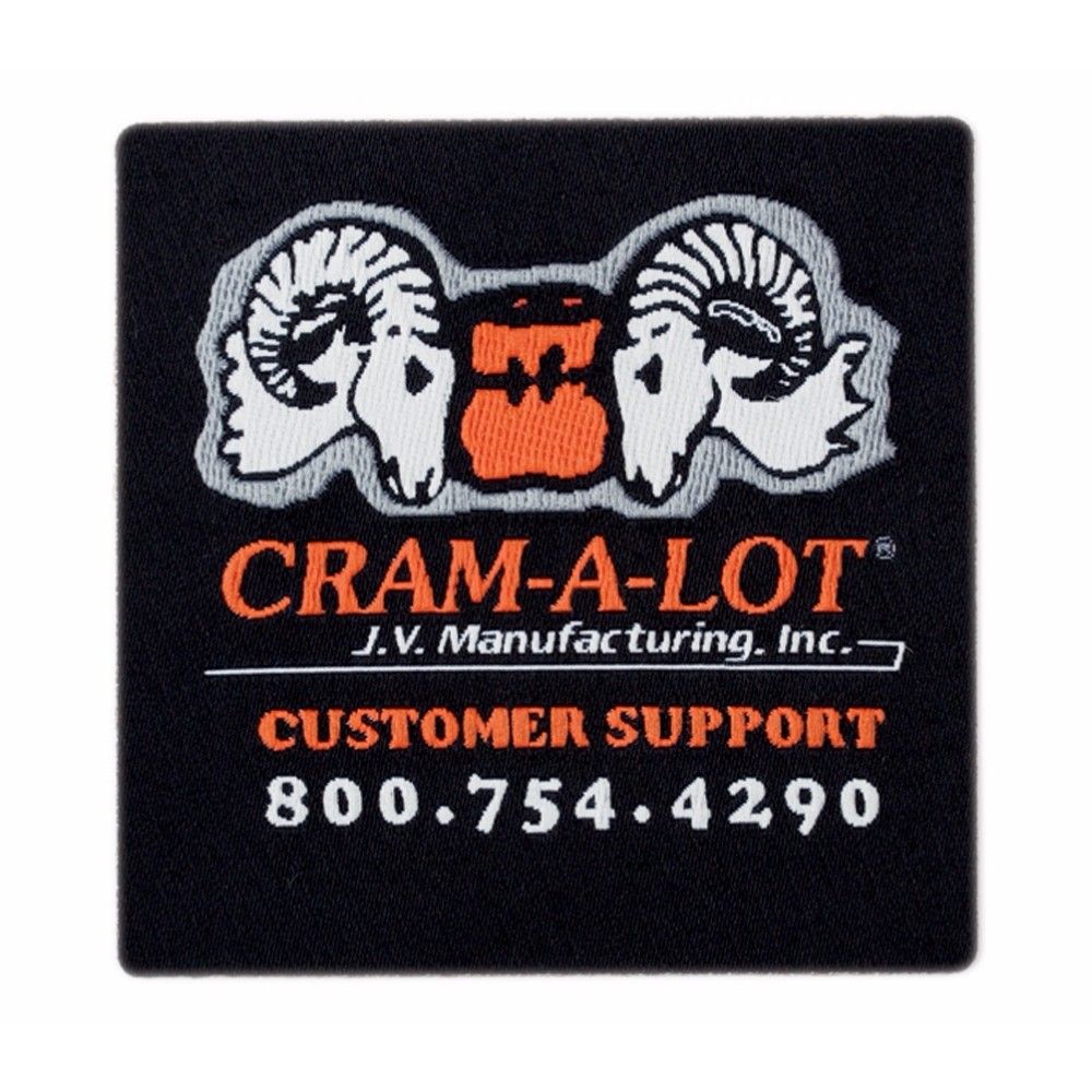 Custom Iron On Woven Patch - 2.5"