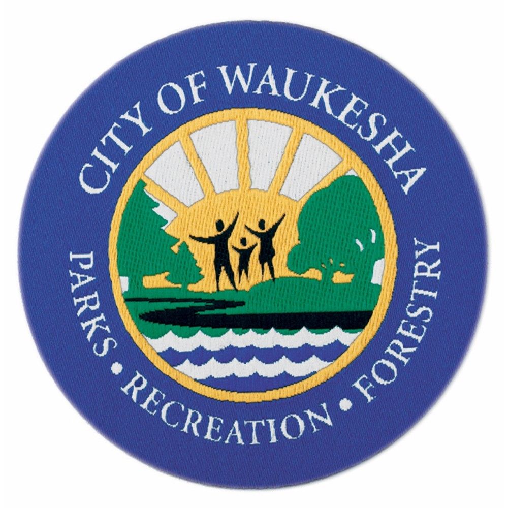 Woven Custom Iron On Patch - 3"w