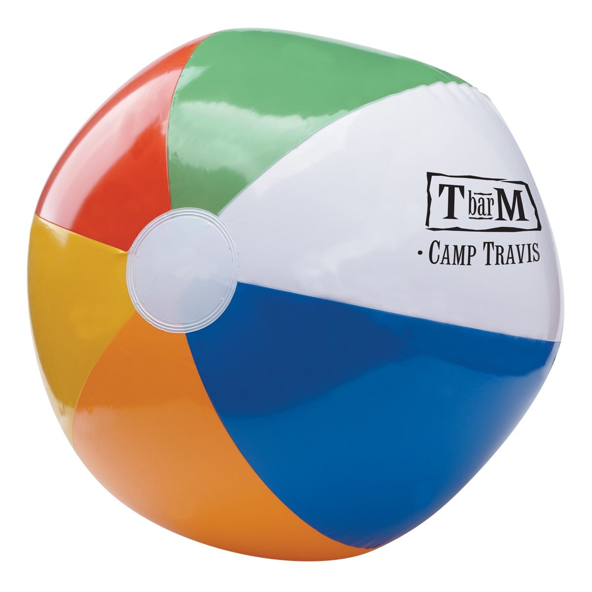 Inflatable Mulit-Color Custom Beach Ball - 12"