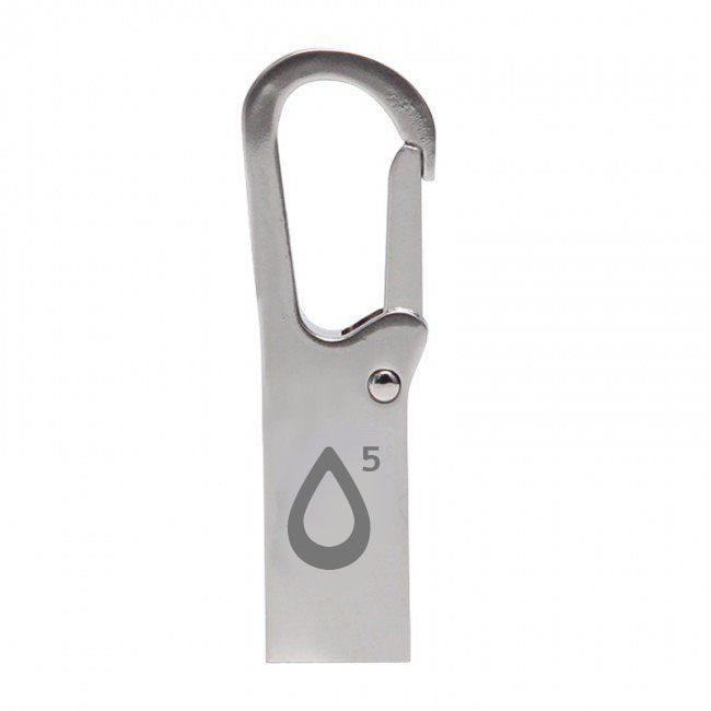 Mountaineering Buckle Keychain Metal Custom USB Flash Drive