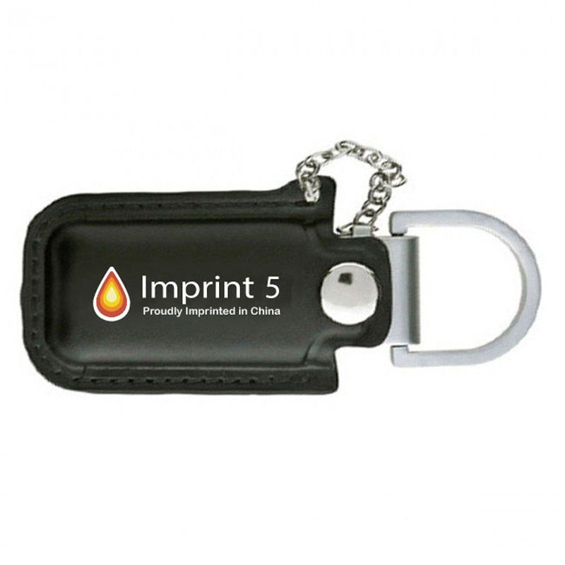 Leather Pounch Custom USB Flash Drive