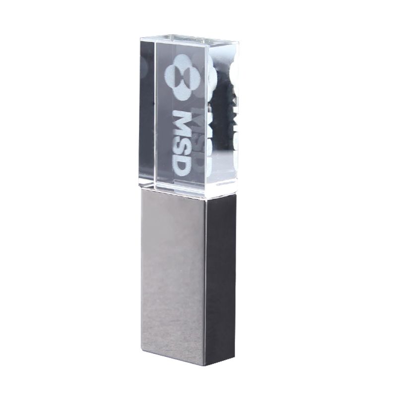 Custom Car Rectangular Crystal USB Flash Drive