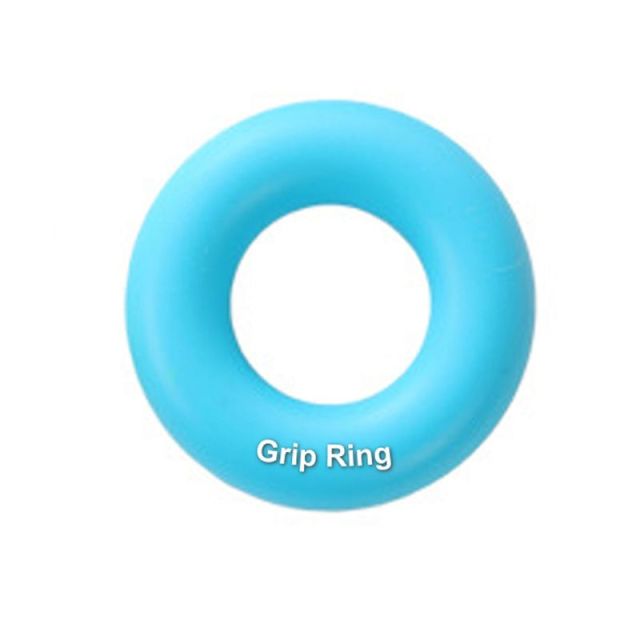 Silicone Rings Hand Grip Squeezer Muscle Strengthening Training Tool