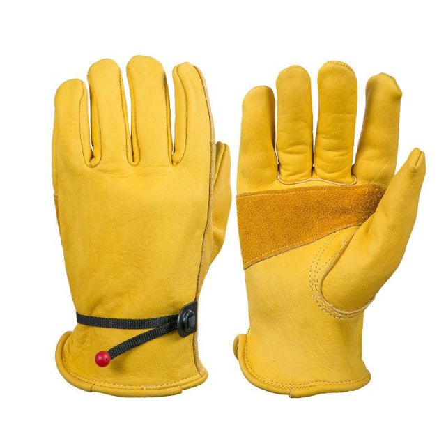 Leather Custom Imprinted Work Gloves