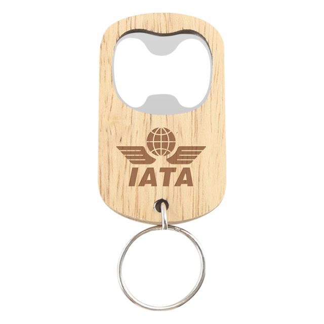 Custom Wooden Bottle Opener Keychain