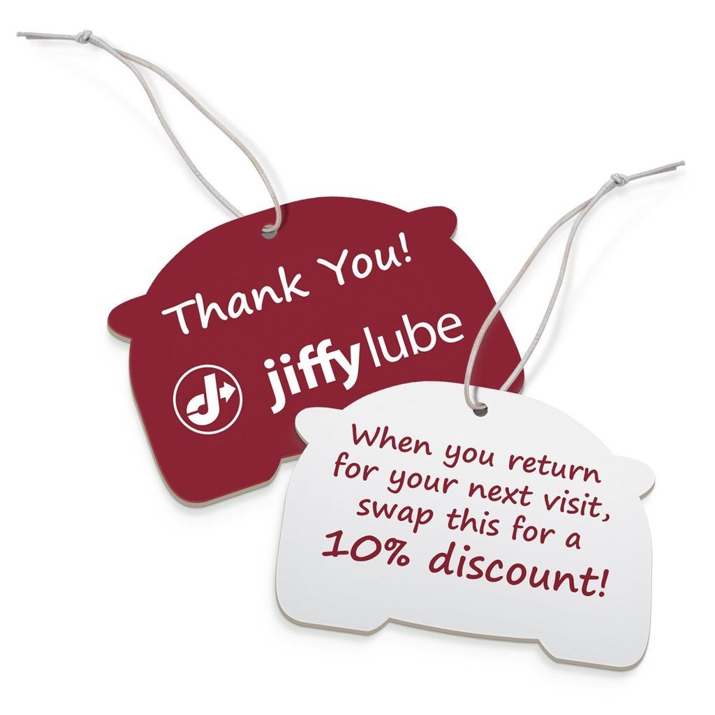 Full Color Paper Scents Promotional Air Freshener - Car