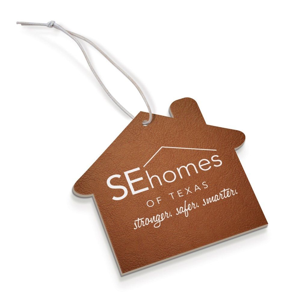 Full Color Paper Scents Promotional Air Freshener - House
