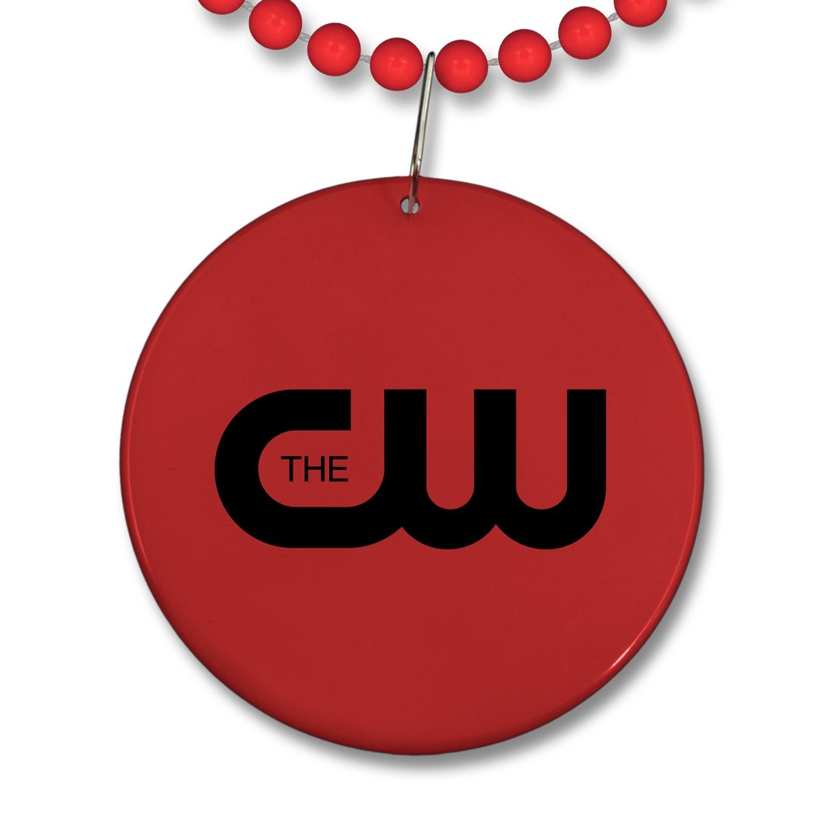 Mardi Gras Beads w/ Custom Medallion