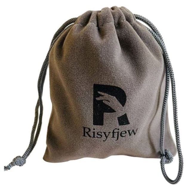 Custom Velvet Drawstring Pouch - 4.7"w x 6"h