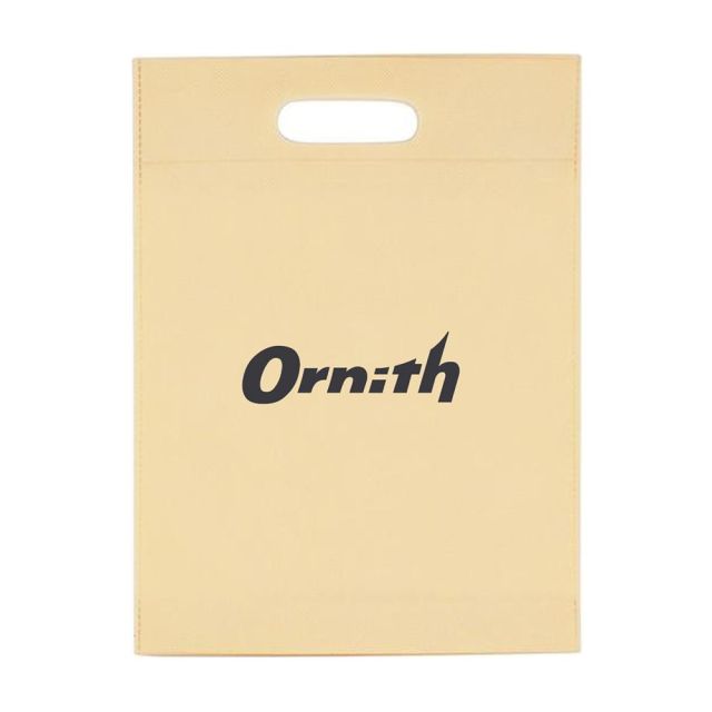 Custom Freedom Heat Seal Exhibition Non-Woven Tote Bag - 12"w x 16"h