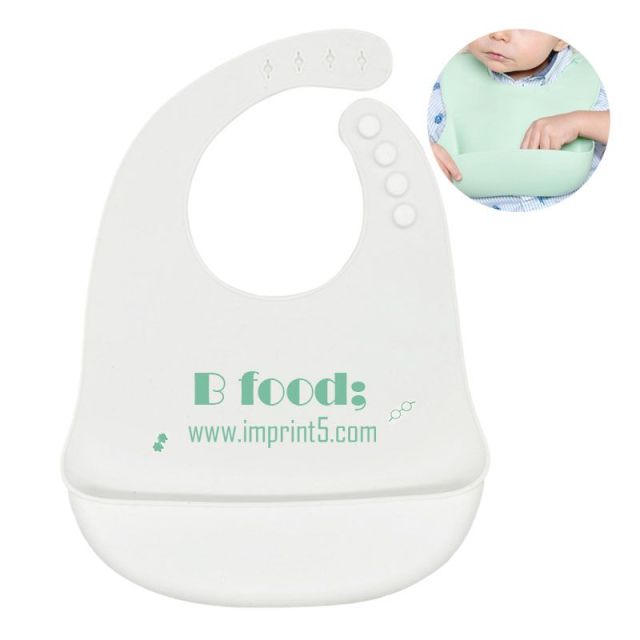 Custom Soft Silicone Baby Bibs