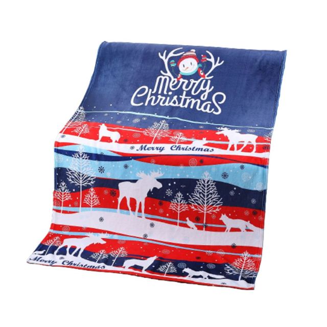 Full Color Custom Flannel Fleece Ultra-Soft Blanket - 32'' x 40''