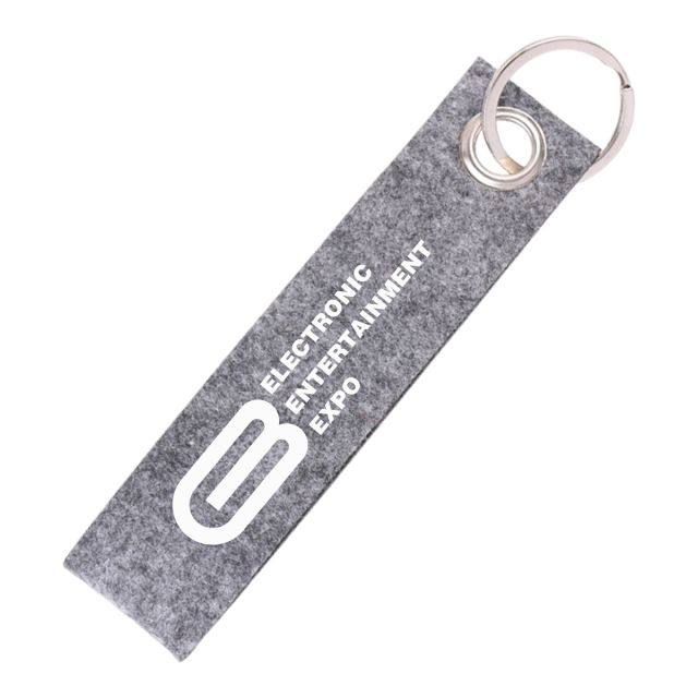 Custom Goods Recycled Felt Keychain