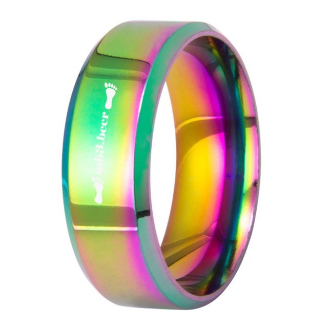 Custom 8mm Stainless Steel Band Rings