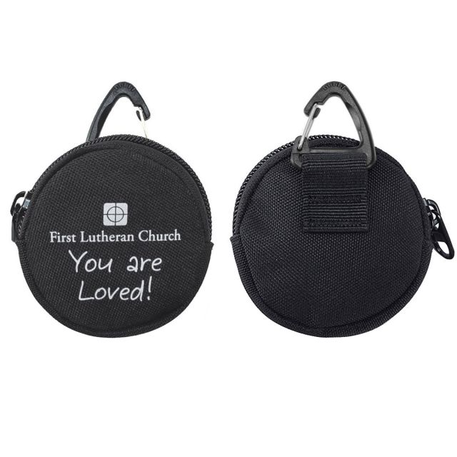 Custom Round Coin Purse Tactical Pouch