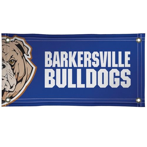 Full Color Smooth Vinyl Indoor/Outdoor Custom Banner - 6' x 3'