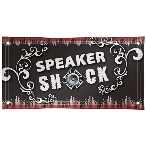 Poly-Poplin Interior Customized Banner - 4' x 2'