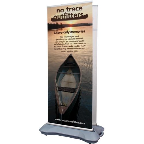Full Color Outdoor Retractable Custom Banner - 45"w x 88"h