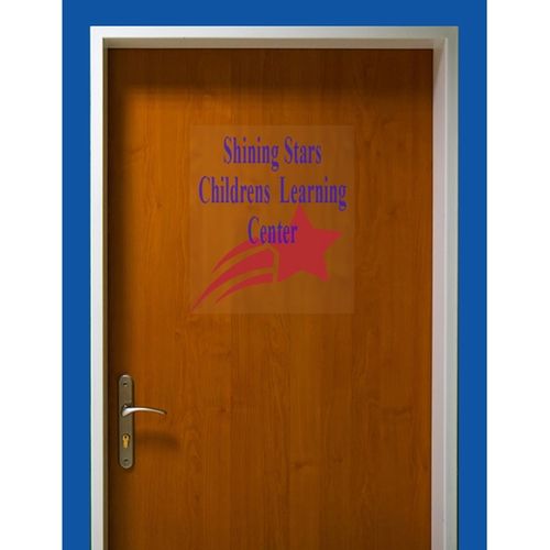 Full Color Vinyl Multi-Surface Adhesive Custom Graphics - 17" x 23"