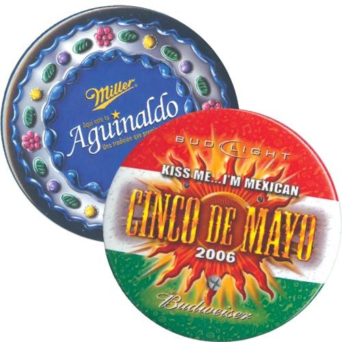 Full Color Campaign Logo Button - 1.75" Round