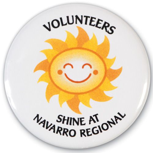 Safety Pin Back Button - 1.75" - Round