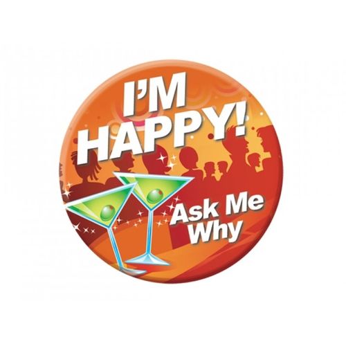 Full Color Campaign Promo Button - 3" Round