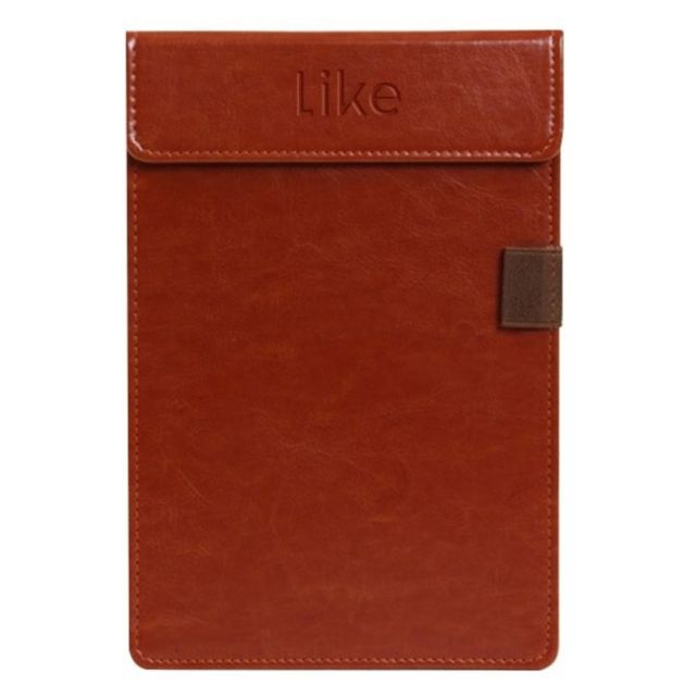 Custom Small Leather Clipboard w/ Magnetic Clip