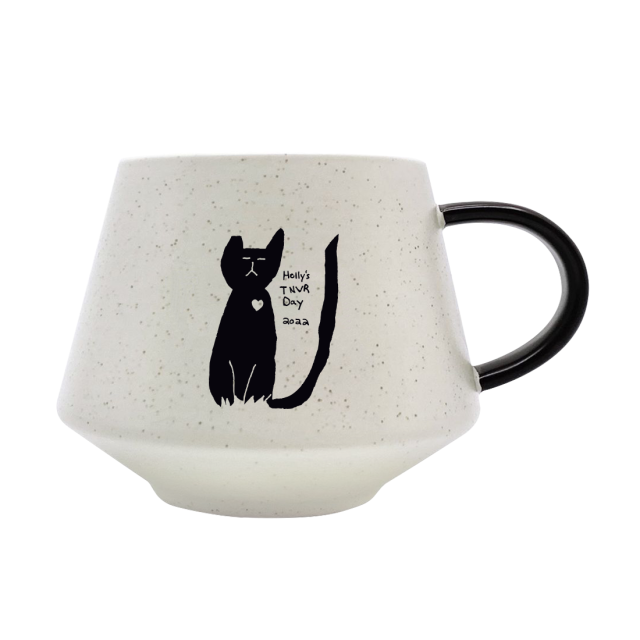 Duo-Tone Custom Ceramic Coffee Mug - 14 oz.