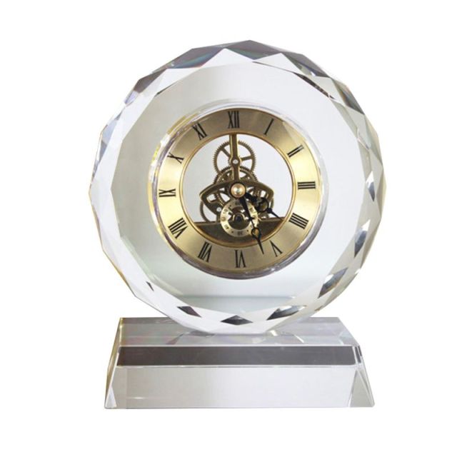 Crystal Custom Desk Clock