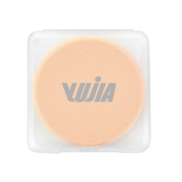 Custom Compact Powder Puff Blender Makeup Sponges w/ Travel Case