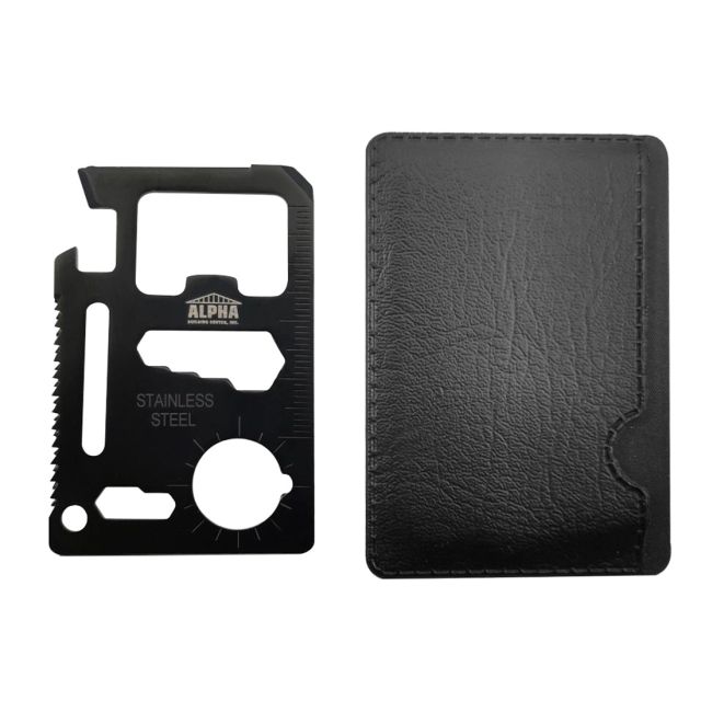 Custom 11-In-1 Credit Card Size Multi-Tool