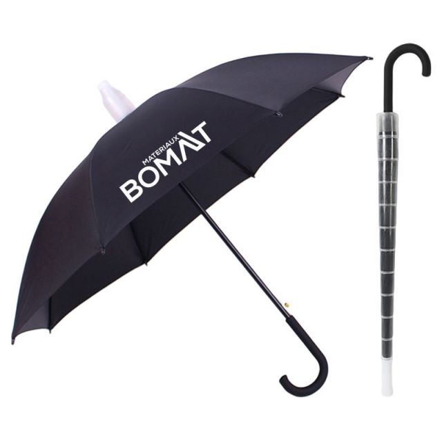 Custom Automatic Open Umbrellas w/ PVC Sleeve - 46"